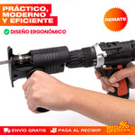 TALADRO EN UNA SIERRA POTENTE EN SEGUNDOS