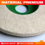 DISCO PULIDOR DE LANA x1