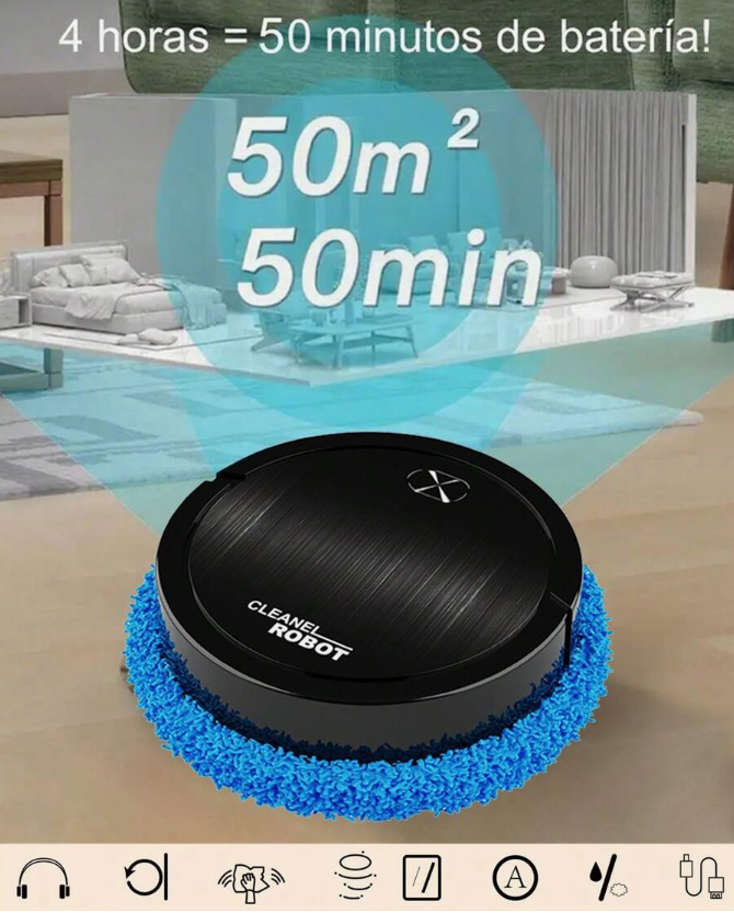 🤖MINI ROBOT ASPIRADORA Y TRAPEADOR🧹 ENVÍO GRATIS⚡️