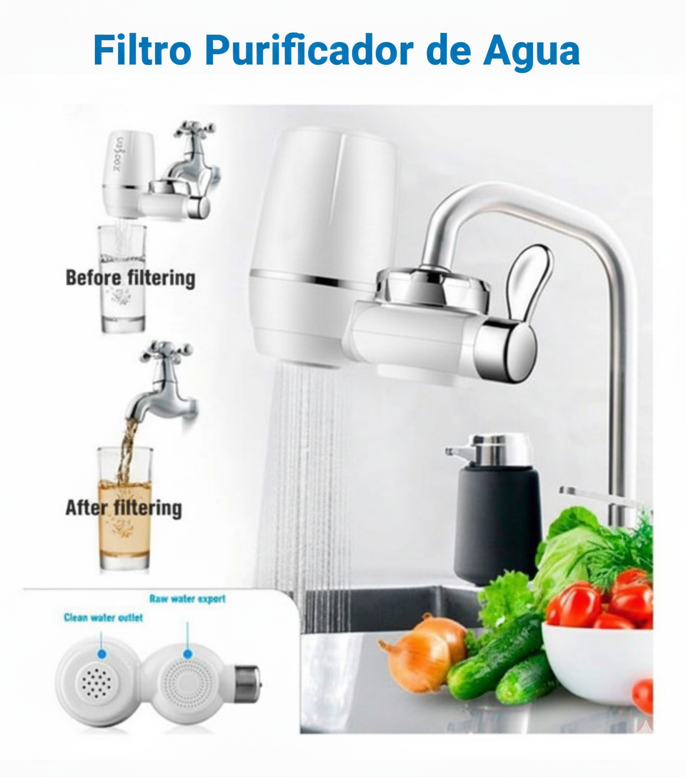 PURIFICADOR DE AGUA + ENVÍO GRATIS ⚡️