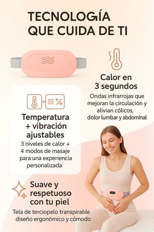 💕CINTURÓN ALIVIO MENSTRUAL💕 ENVÍO GRATIS✨